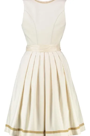 KRÜGER MADL Mini Dirndl beige Soleil 60er