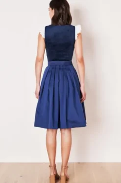 KRÜGER MADL MIni Dirndl blau Alisha (60cm)