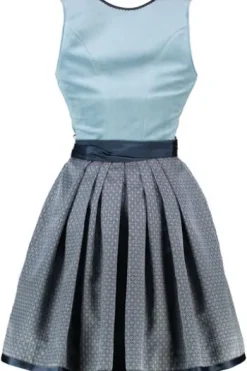 KRÜGER MADL Mini Dirndl blau Dena (50cm)