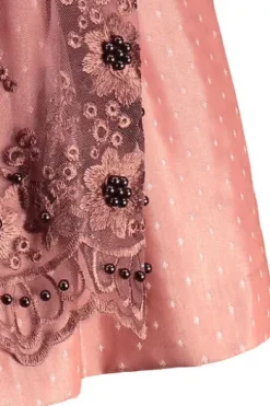 KRÜGER MADL Mini Dirndl bordeaux Kaelyn (60 cm)