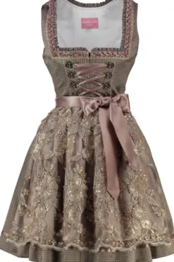 KRÜGER MADL Mini Dirndl braun Leya