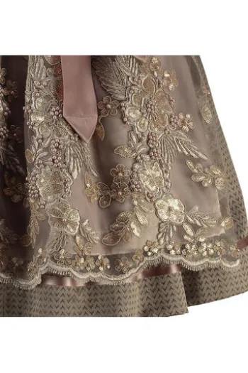 KRÜGER MADL Mini Dirndl braun Leya