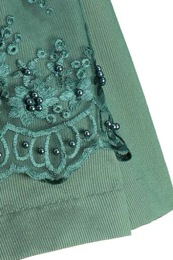 KRÜGER MADL Mini Dirndl dunkelgrün Lovira (60 cm)