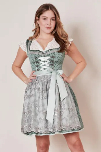 KRÜGER MADL Mini Dirndl grün Hira