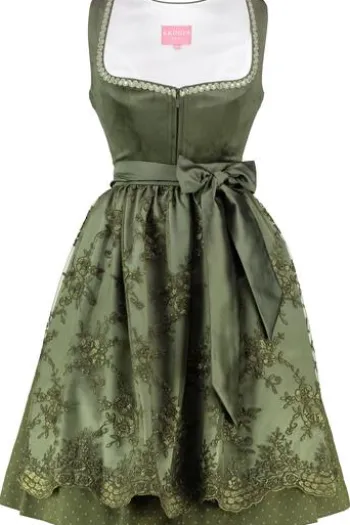 KRÜGER MADL Mini Dirndl grün Yosie (60 cm)