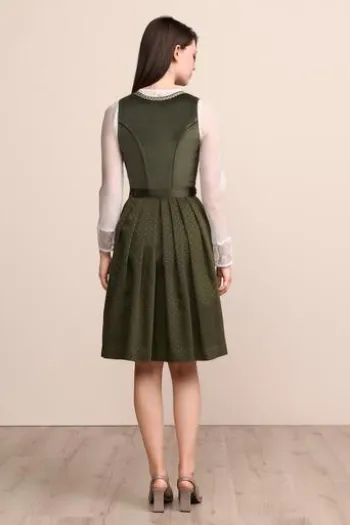 KRÜGER MADL Mini Dirndl grün Yosie (60 cm)