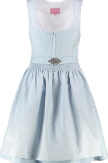 KRÜGER MADL MIni Dirndl hellblau Alisha (60cm)