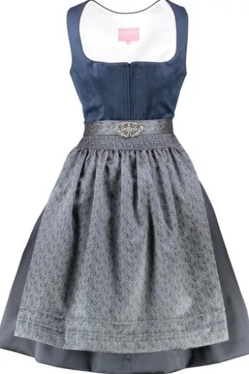 KRÜGER MADL Mini Dirndl marine Aurela (60 cm)