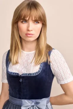 KRÜGER MADL Mini Dirndl marine Joelina (60cm)