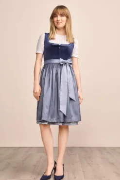 KRÜGER MADL Mini Dirndl marine Joelina (60cm)