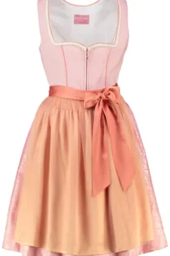 KRÜGER MADL Mini Dirndl orange Stuffoli (60cm)
