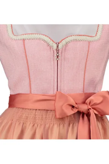 KRÜGER MADL Mini Dirndl orange Stuffoli (50cm)