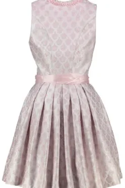 KRÜGER MADL Mini Dirndl rosa geblümt Lia