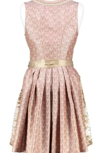 KRÜGER MADL Mini Dirndl rosa Paisleymuster Elenor