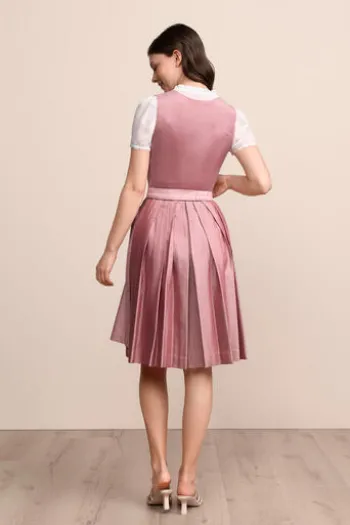 KRÜGER MADL Mini Dirndl rose Alisha (60cm)