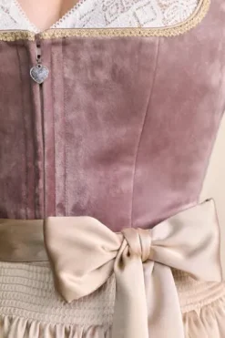 KRÜGER MADL Mini Dirndl rose Dena (60cm)