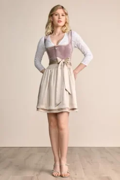 KRÜGER MADL Mini Dirndl rose Dena (50cm)