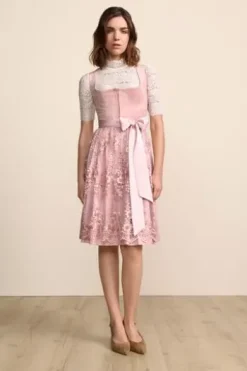 KRÜGER MADL Mini Dirndl rose Lovira (60 cm)