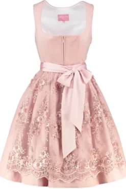 KRÜGER MADL Mini Dirndl rose Lovira (60 cm)