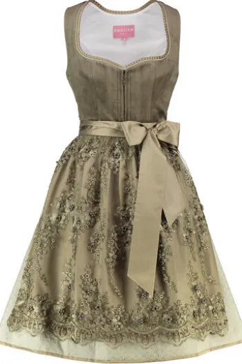 KRÜGER MADL Mini Dirndl schilf Virelina (60 cm)
