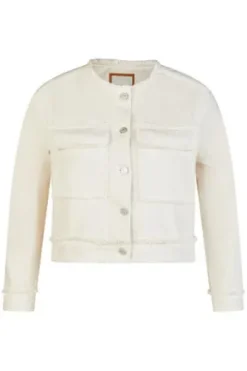 LECOMTE Jeansjacke macadamia