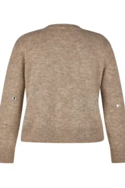 LECOMTE Strickjacke frappé melange