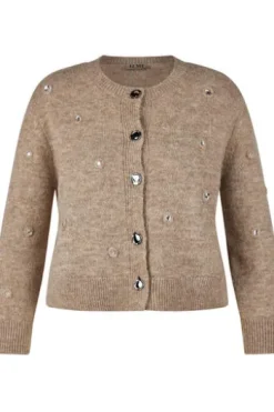 LECOMTE Strickjacke frappé melange