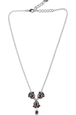 LUISE STEINER Collier Diara bordeaux