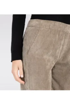 MAC Cord-Hose Chiara oxide brown Wide Fit