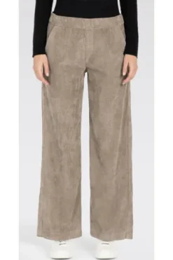 MAC Cord-Hose Chiara oxide brown Wide Fit