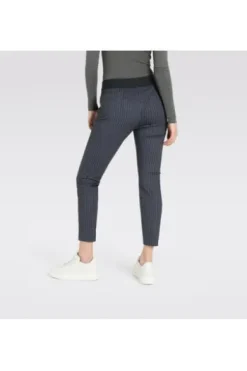 MAC JEANS - EASY, Light Jersey Mode Hose blau