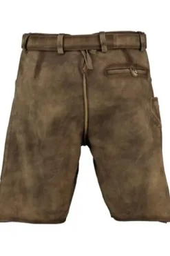 MADDOX Leder Shorts Altrei sand
