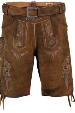 MADDOX Ledershorts Friedolin braun