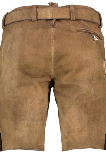 MADDOX Leder Shorts Loisach gerste