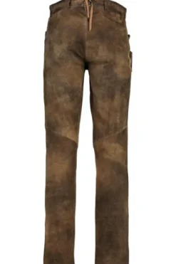 MADDOX Ziegenvelours Leder-Hose Florinus ziller antik