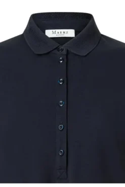 MAERZ Piqué Polo-Shirt navy