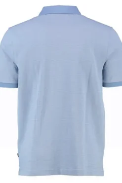 MAERZ Polo Shirt shades of blue gestreift Regular Fit