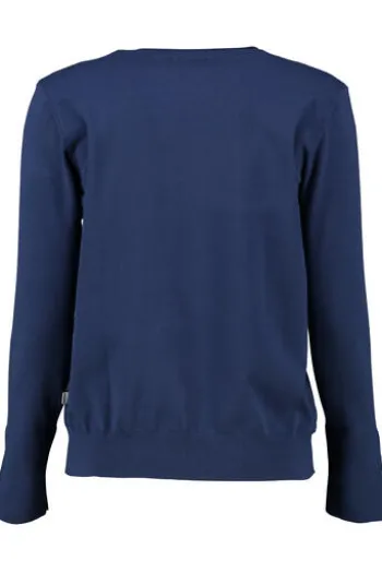 MAERZ Pullover marine in softer Qualität