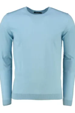 MAERZ Rundhals Pullover ocean aqua Modern Fit