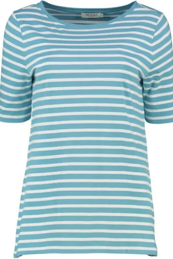 MAERZ Shirt delphinium blue gestreift