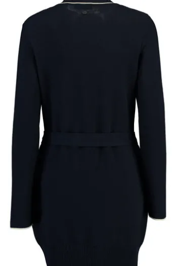 MAERZ Strickjacke marine in Linksstrick