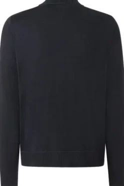 MAERZ Strickjacke navy Regular Fit mit 2 Schubtaschen