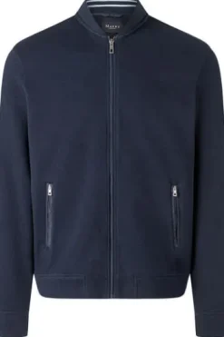 MAERZ Sweat Jacke Wirk dawn blue