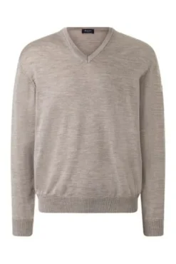 MAERZ V-Ausschnitt Pullover iced latte