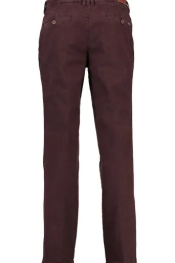 M.E.N.S. Baumwollhose bordeaux