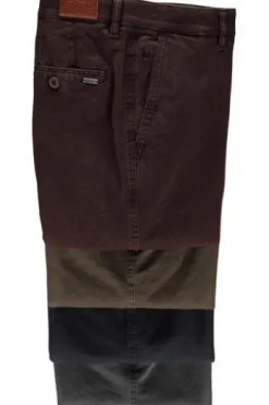 M.E.N.S. Baumwollhose bordeaux