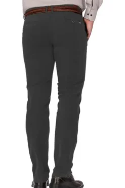 M.E.N.S. Baumwoll-Stretch-Hose anthrazit Madison