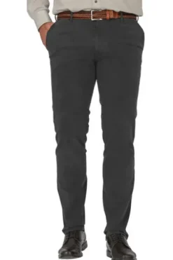 M.E.N.S. Baumwoll-Stretch-Hose anthrazit Madison