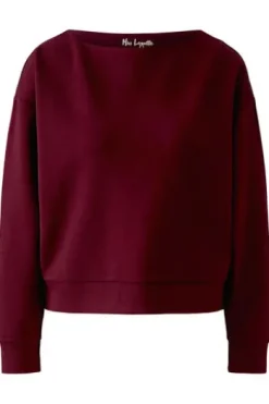 MISS LAGOTTE Pullover bramble berry in legerer Form