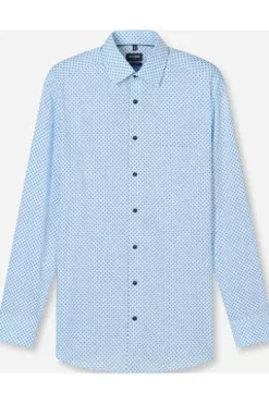 OLYMP Business Hemd Luxor hellblau Modern Fit Langarm